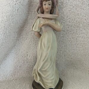 Girl Ceramic Figurine